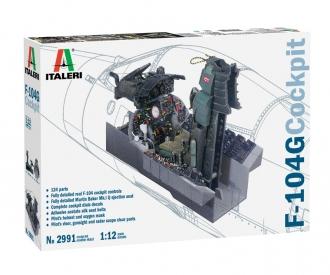 Italeri 1:12 F-104G Cockpit Model Kit