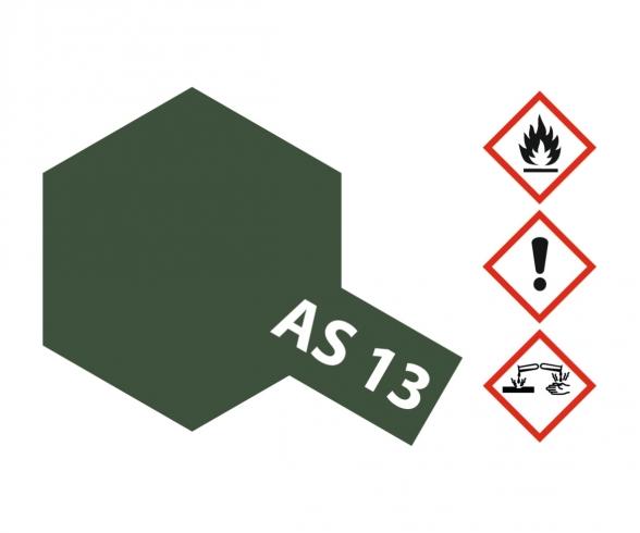 AS-13 Flat Green (USAF), spray paint, 100 ml