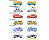 Volkswagen Deluxe Cars, 6-asst.