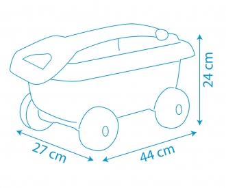 Smoby Spidey Handwagen mit Eimergarnitur