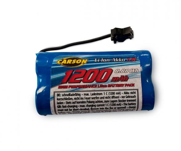 7,4V/1200mAh LiION Bella Luisa JST