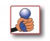 Klebeball, 2-sort. Klebeball, 2-sort.