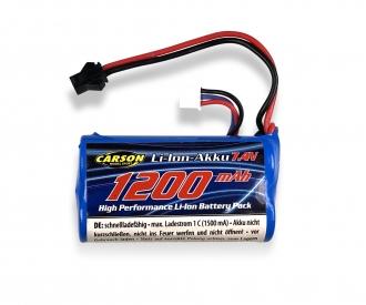7.4V 1200mAh Li-Ion Land Rover battery, JST