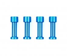 TC-01 Alum. Damper Extenders, chassis hop-up set