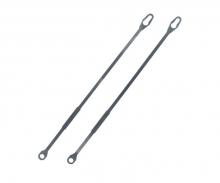 1:14 Steel Grab Handle, model accessory, 2-pack