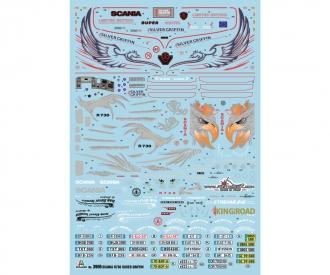 Scania R730 Streamline 4x2 Model Kit 1:24