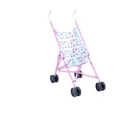 Landau pour poupée pliable cadre rose