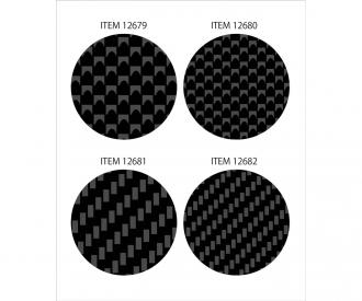 1:6/1:12/1:24 Carbon Dekor Glatt/Fein