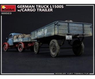 1:35 Camion allemand L1500S avec remorque