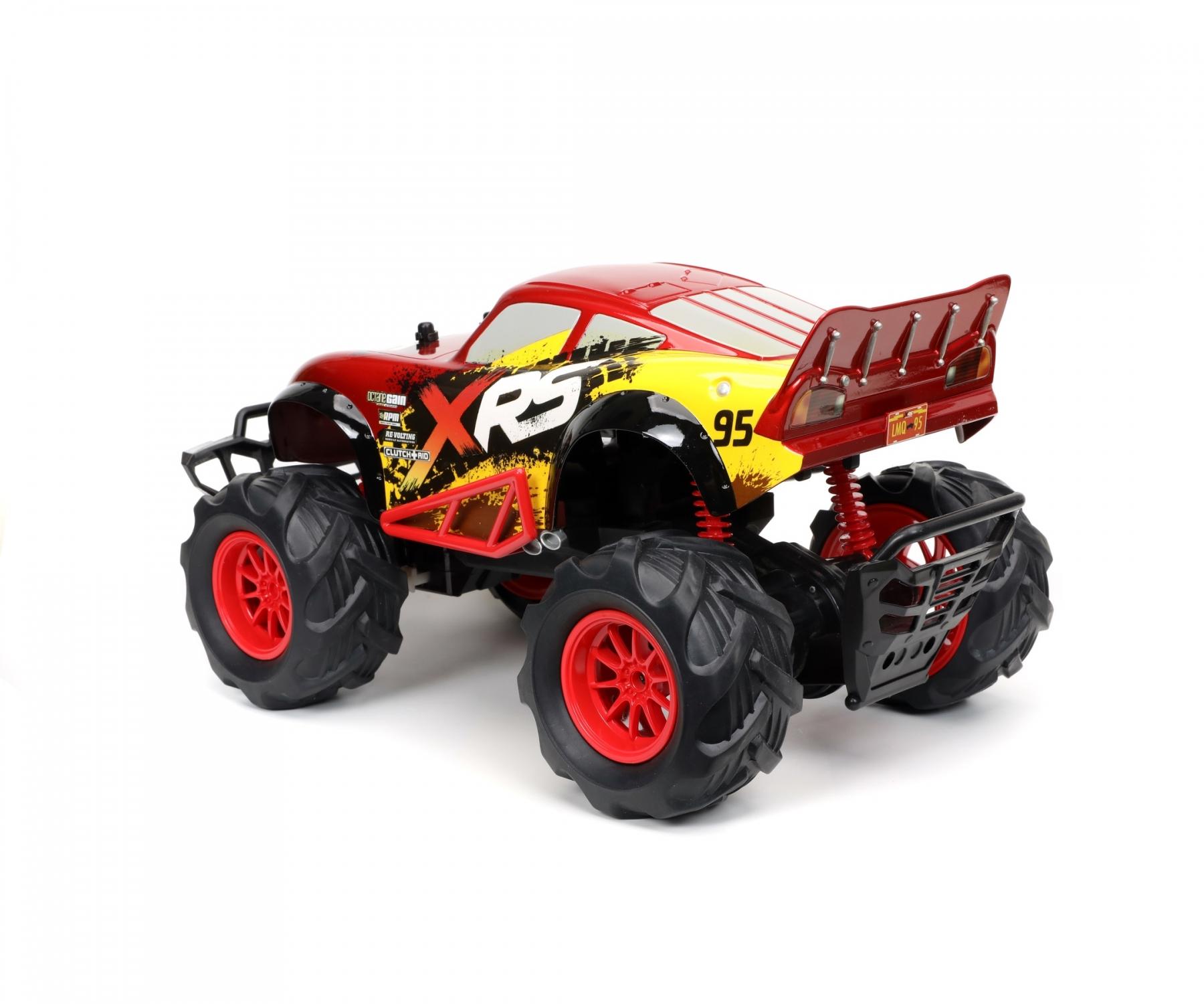 ディズニー カーズ 巨大 モンスタートラック マックイーン ラジコン 1:14 rc-lightning-mcqueen-off-road-