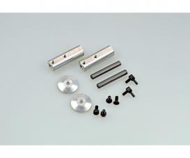 1:14 Alum. Trailer support legs (2) 67mm