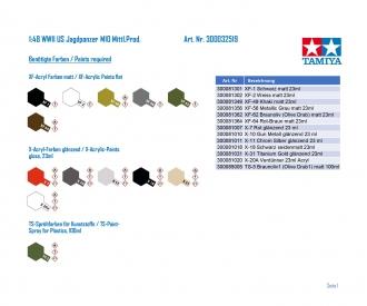 1:48 US M10 Mid Production, model kit