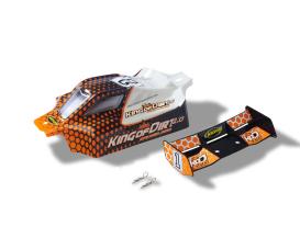 1:8 KOD 2.0 Body-Set, car body, orange