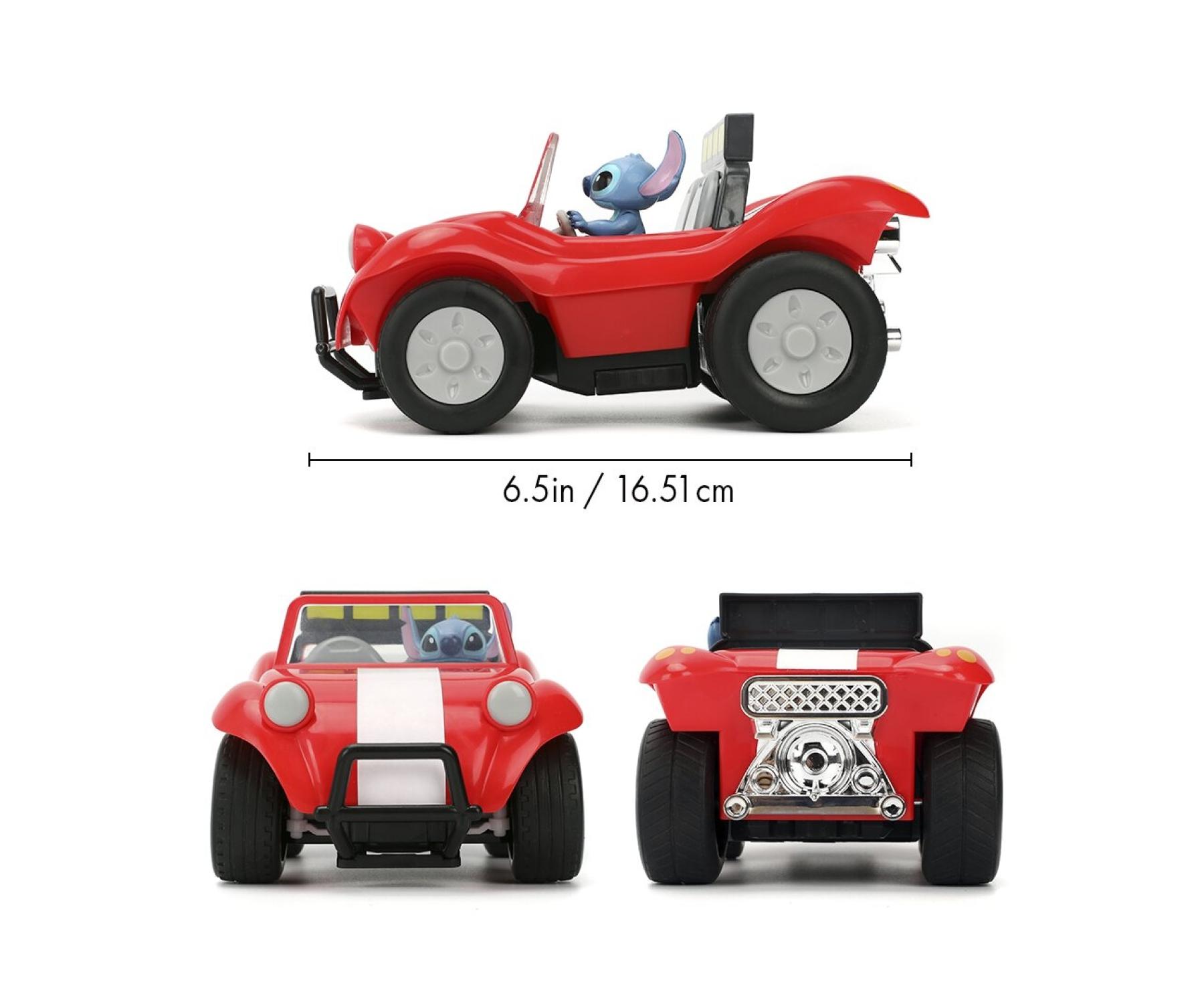 Jada RC Stitch Buggy 1:24 – Ferngesteuertes Auto Mit Stitch-Figur Und Turbo-Funktion