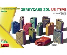 1:24 Jerrycans 20L US Type