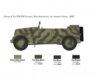 1:35 Fiat 508 CM Coloniale m. Fig.