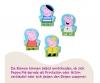 Peppa Pig Puzzle Habillage en Bois 14 Pièces