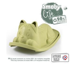 Smoby Life Kinderwippe Katze, grün