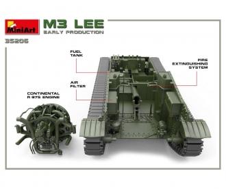 1:35 M3 Lee Premier produit m. Intérieur