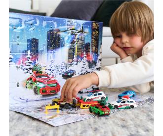 Craze Calendrier de l'Avent Jouet Sam Le Pompier, Calendrier de l'avent Garcon avec Camion Pompier & Figurines pour Enfants