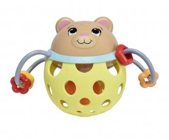 ABC Rattle Bears, balle hochet ourson 10 cm