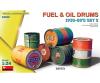1:24 Fuel & Oil Drums 1930-50s Set 2