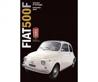 Fiat 500F 1968 Model Kit 1:12 with Opening Parts