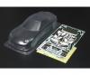 Mazda RX-7 Body Set, RC body kit, 186 mm