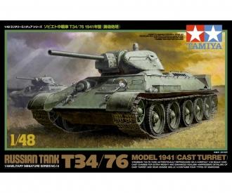 1:48 WWII Rus.Tank T34/76 ´41 Cast Turr.