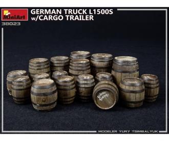 1:35 Deutscher LKW L1500S mit Anhänger