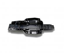 DT-04 Chassis blk, RC chassis part, black tub