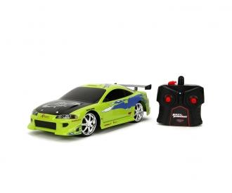ミニカー FAST&FURIOUS MITSUBISHI ECLIPCE JADA Fast & Furious Brian's Mitsubishi Eclipse R/C 1:16