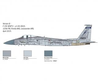 F-15C Eagle Aircraft Model Kit 1:72 Scale