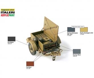 Sd. Anhänger 51 model kit 1:35 with 2 trailers