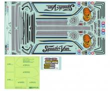 Sticker Bag w/ Masking 58725, decal set for RC body