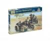Italeri WWII German Motorcycles Model Kit 1:72