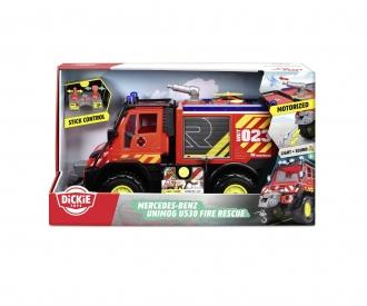 Camion de pompiers Unimog U530 Fire Rescue 50 cm