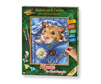Golden Hamster 24 x 30 cm - Painting by Numbers