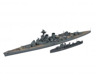 1:700 Brit Hood & E Class Destroyer, Waterline kit