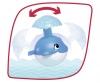 ABC Wobble Whale – Baleine à bascule de bain