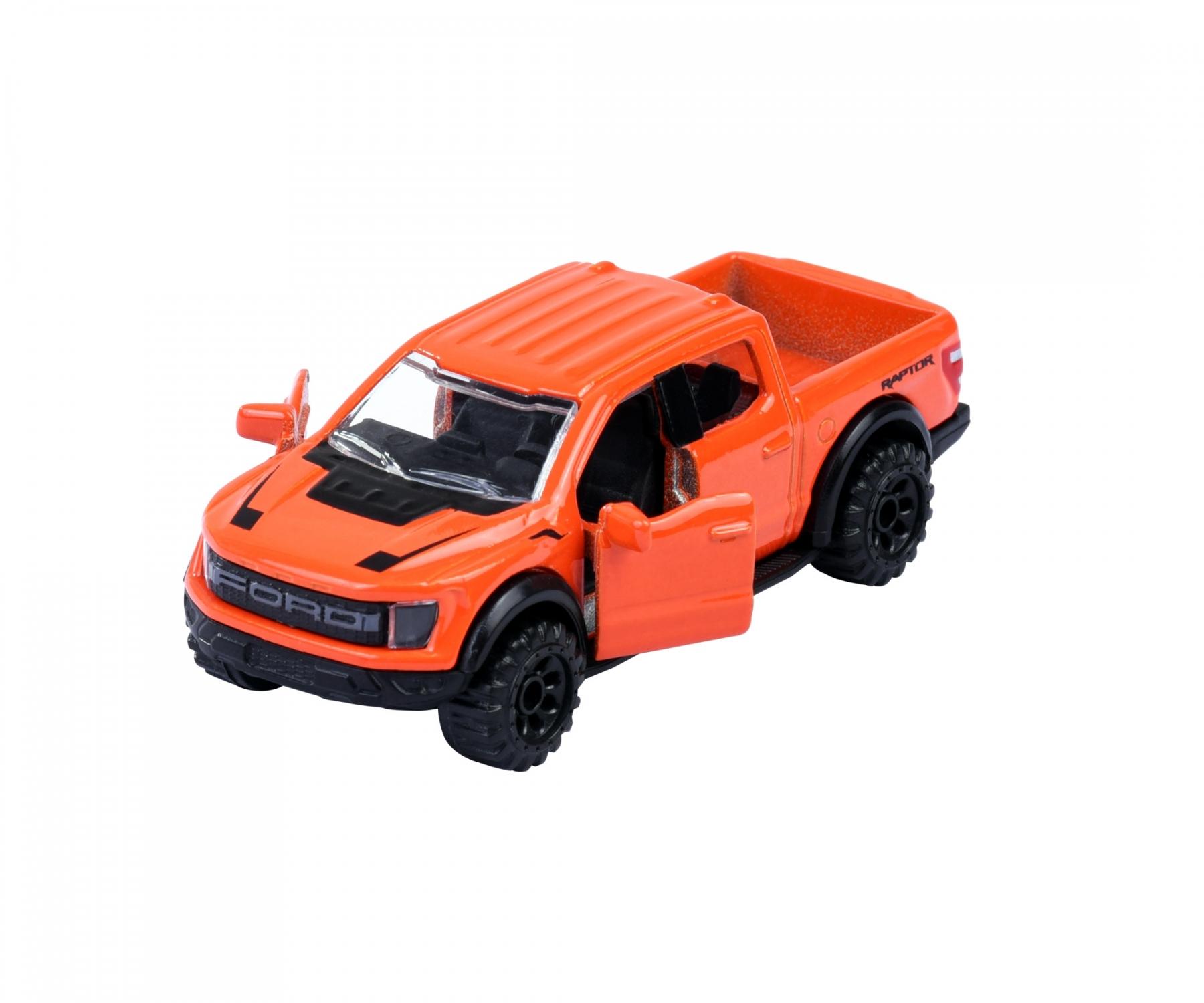 Buy Premium Cars Ford F-150 Raptor, orange online | Majorette