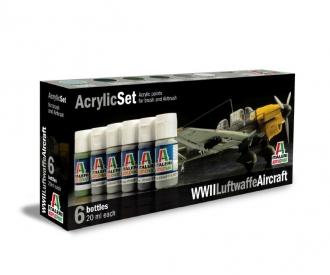 Italeri Acrylic Set WWII Luftwaffe Aircraft