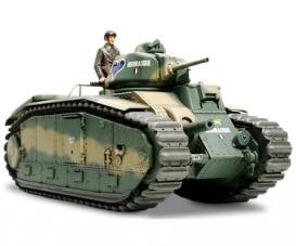 1:35 French MBT B1 bis, military model kit