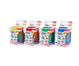 Art & Fun Knetdose mit Zubehör, 4-sort.