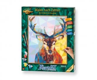 Stag 40 x 50 cm - Painting by Numbers