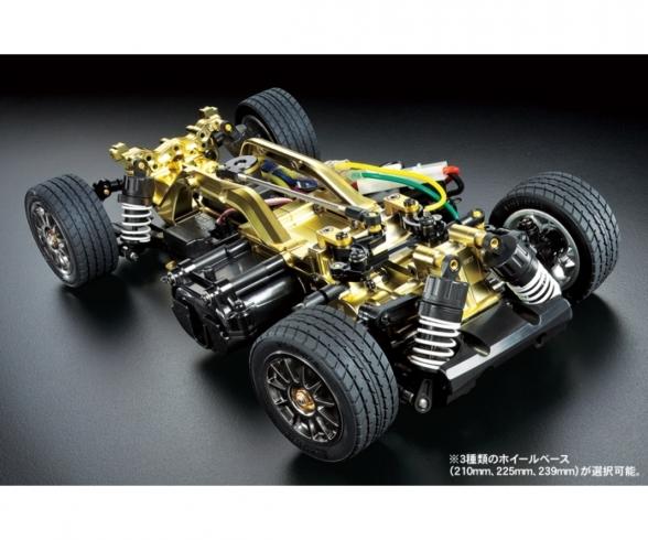 1:10 RC M-05Pro Chassis Kit Gold-Version