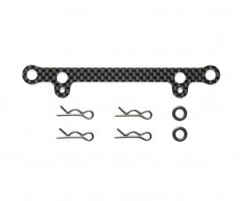 TC-01/TA-07 Carbon Crossmember Rear RC Part