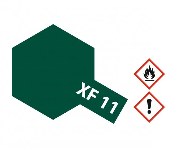 XF-11 Flat Japanese Navy Green, acrylic paint