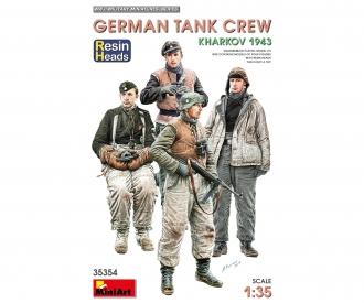 1:35 Fig. Dt. Panzer Crew (4) Ka.43 Res.