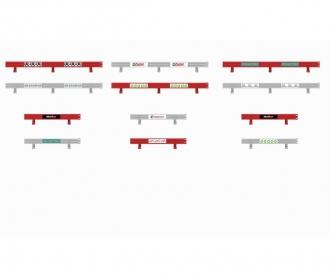 Scalextric Crash Barriers Set 1:32 Trackside